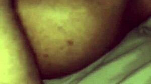 Ebony milf mrs lala receives creampie