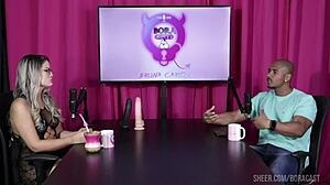 Lucas Ferraz and Bruna Carlos in SEE THROUGH casting with toys