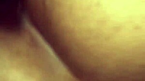 Ebony milf mrs lala receives creampie