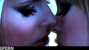 Two Blondes Fuck with Dildo