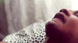 My first interracial sex: fucking roommate after spying.