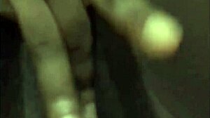 ebony solo masturbation