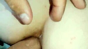 beautiful milf wife puts on stockings and seduces husband for anal sex