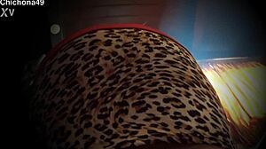 My Wife Shows Her Leg And Panties!