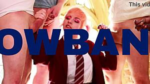 British teen relaxes in the bath.