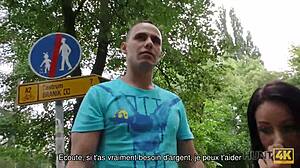 Watch as I sell my girlfriend for cash, she licks and blows for you.