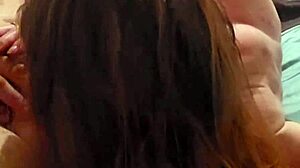 sexy redhead enjoys a teasing moment