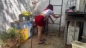 Pantat anak tiri yang tak tertahankan?