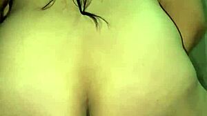 I ride the dildo in my fantasy masturbation