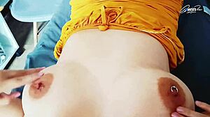 I feel intense pleasure as masseuse takes me doggystyle