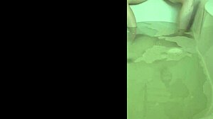 the bride masturbates in the bath to orgasm