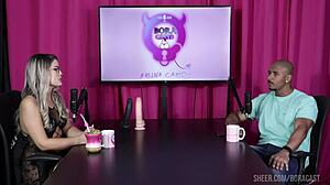 Lucas Ferraz and Bruna Carlos in SEE THROUGH casting with toys