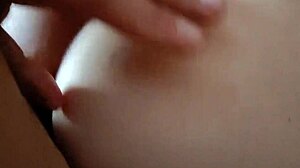 Milf wife tries porno experiment in lingerie