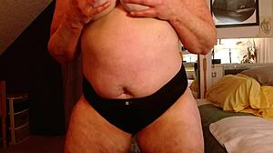 Black satin panties for Greg?