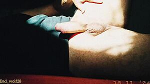 bad wolf28 gives handjob at sunset