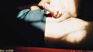 bad wolf28 gives handjob at sunset