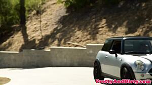 huge dick drills cockloving beauty's tight pussy