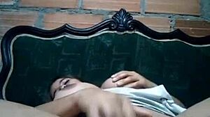 Shy Latina's Secret Masturbation