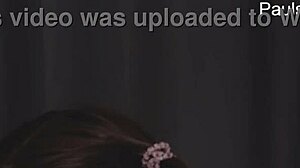 Pigtails mistress beats guy's balls hard then fucks him with strapon in intense anal session