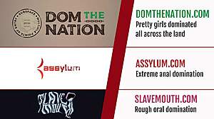 Black BDSM Slut Endures Ass Toying and Deepthroat Domination