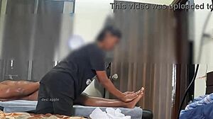 hidden cam catches flashing cock during happy ending massage