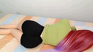 Hot Stepdaughter Flirts In Thong