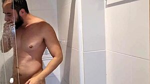 I caught my half cousin in the shower