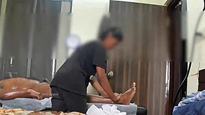 hidden cam catches flashing cock during happy ending massage