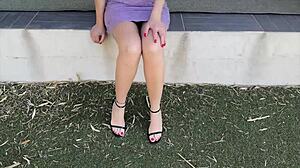 Rebecca, let's connect with Elektra in this threesome