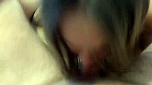 monika fox performs foot fetish and deepthroat