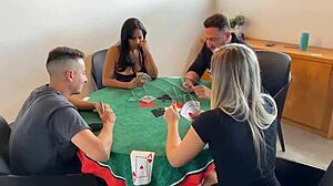 Latina Couple Swaps With Friends In Exhibitionist Group Sex