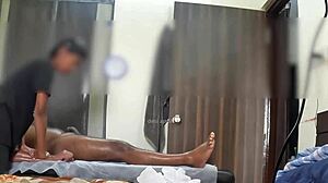 hidden cam catches flashing cock during happy ending massage