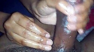 desi neighbour gives a quick handjob to teen