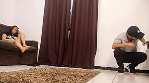 do you think this technician will fuck me in my dress without panties? i hope so!