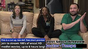 Dr. Tampa And Student Interns Giggle