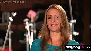 Amateur milf housewife Callie moans on husband's big cock.