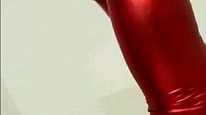 we slipped into those pvc panties you love, babe