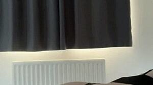 Step daughter masturbates next to dad 😏