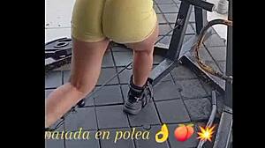 Nicole Medallo sweats to please males with her body!