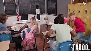 i got cum all over me in detention with the teacher and delinquents