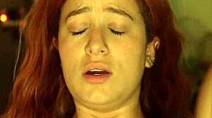 i found my roommie having virtual sex with her boyfriend and seduced her till we fucked