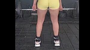 Nicole Medallo sweats to please males with her body!