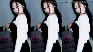 Chinese Girl Performs Sexy Dance Routine