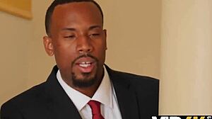 Huge dick cheers up Hollie Mack