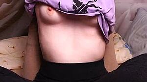 Amateur Wife Tickled in Light BDSM Nipple Play