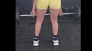 Nicole Medallo sweats to please males with her body!