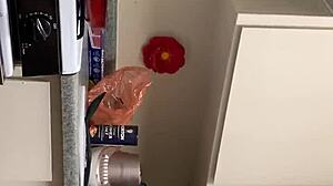 Redbone in the kitchen scene