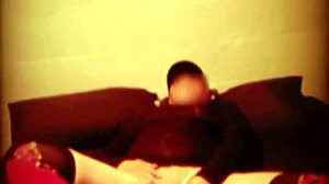 Almost caught fucking brother-in-law by sister in heels and stockings 😏