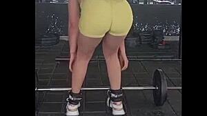 Nicole Medallo sweats to please males with her body!