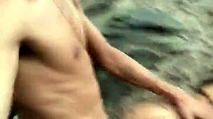 Amateur Interracial Fuck With Brazilian Japaaa Rodrigues On Beach, Cum In Mouth